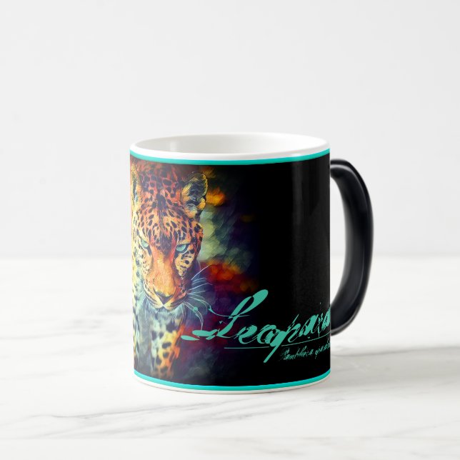 Leopard Color Morph Mug (Front Right)