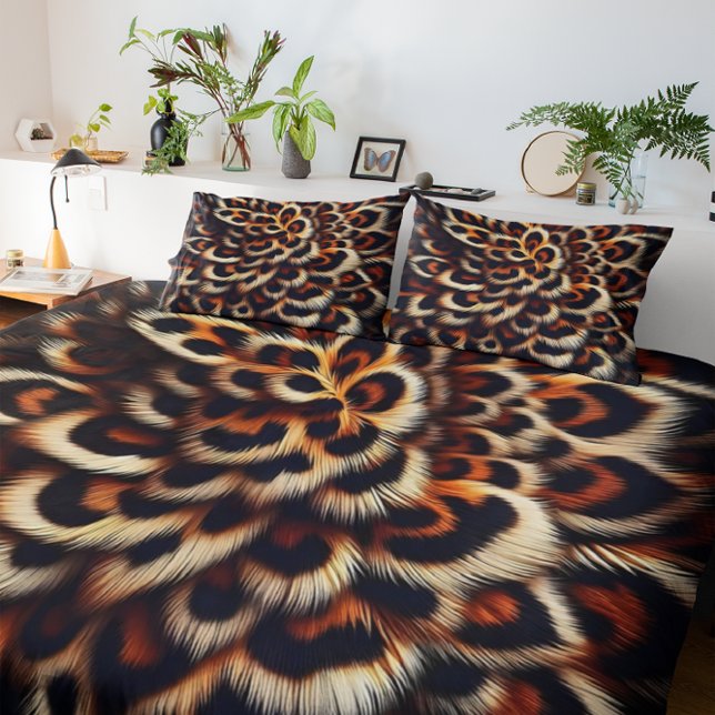Leopard Comfort Drift into a Jungle-Inspired Sleep Duvet Cover (Creator Uploaded)