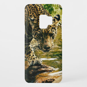 Leopard Crossing a Stream Case-Mate Samsung Galaxy S9 Case