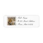 Leopard Cub Return Address Mailing Label