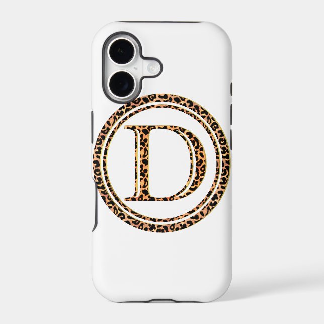 leopard D Iphone Case (Back)