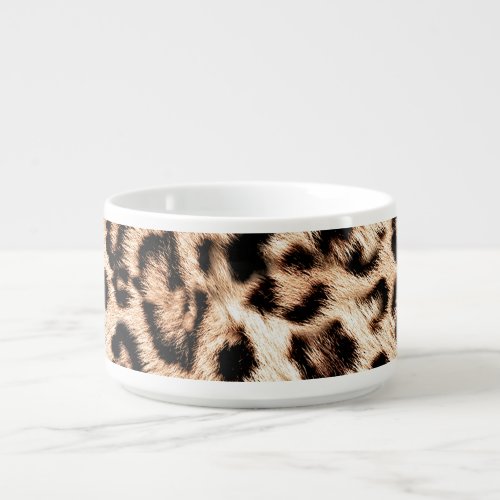 Leopard Design Pattern Wild Elegance Bowl