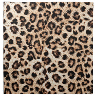 Leopard Design Pattern: Wild Elegance. Cloth Napkin