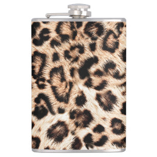 Leopard Design Pattern: Wild Elegance. Flask