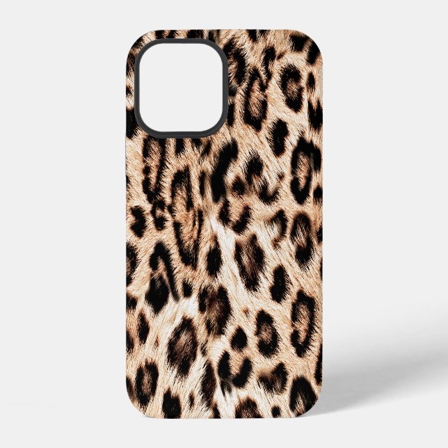 Leopard Design Pattern: Wild Elegance. Iphone Case (Back)
