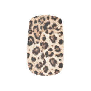 Leopard Design Pattern: Wild Elegance. Minx Nail Art
