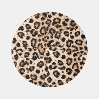 Leopard Design Pattern: Wild Elegance. Rug