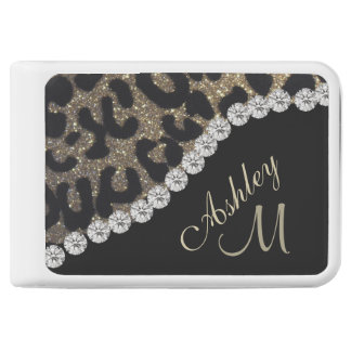Leopard Diamond Monogram Power Bank