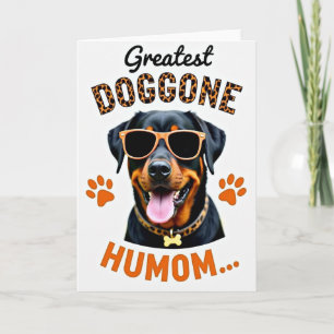 Leopard Doggone Humom Card