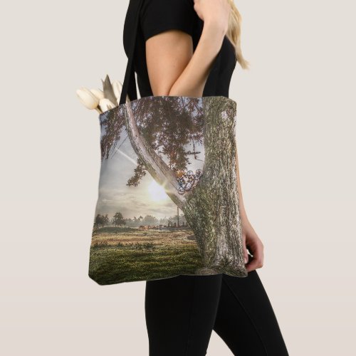 Leopard Doll in a Tree Tote Bag