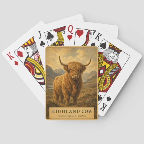 Leopard East African Woodlands VINTAGE Poker Cards