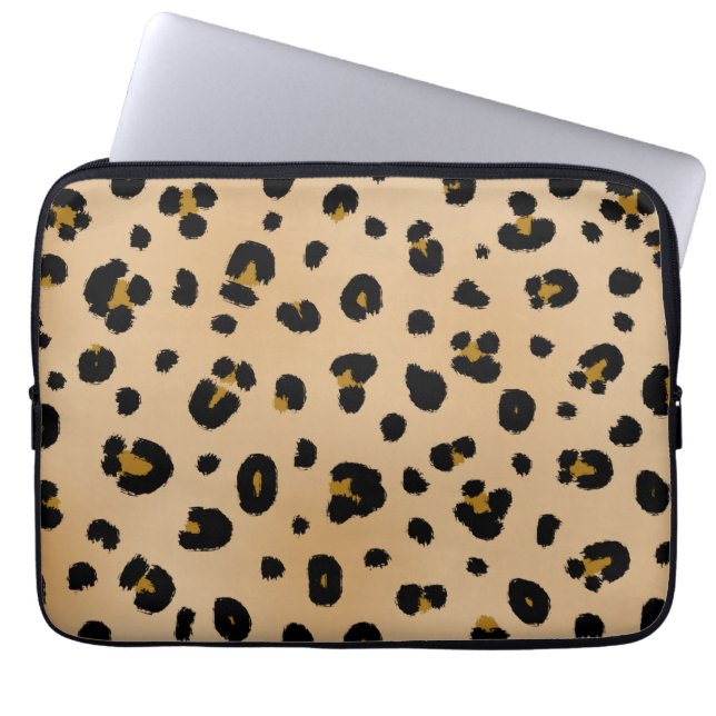 Leopard Electronics Bag (Front)
