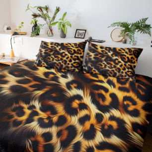 Leopard Elegance: A Duvet That Steals the Show Cover