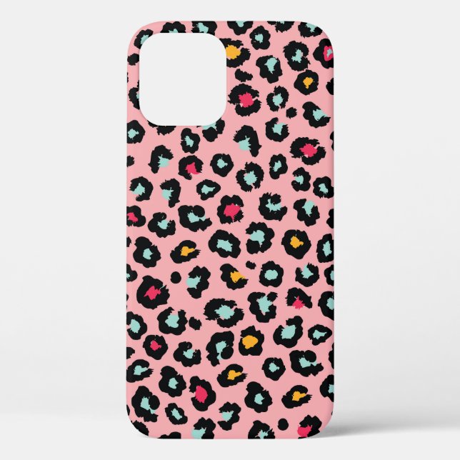 Leopard Exotic: Colorful Seamless Fun. Case-Mate iPhone Case (Back)