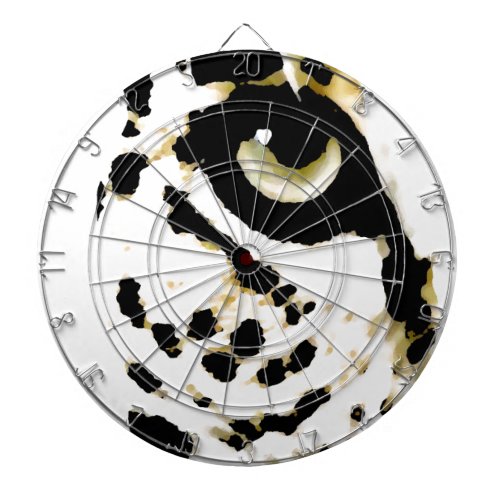 Leopard Eye Dartboard With Darts