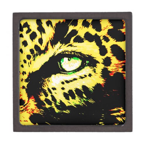 Leopard Eye Jewelry Box