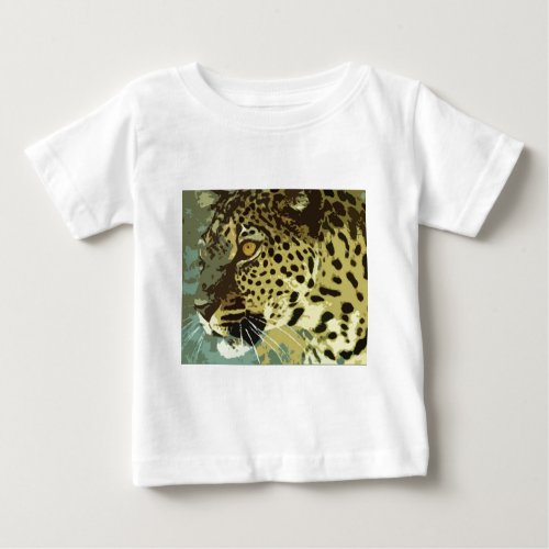Leopard Eyes Baby T_Shirt