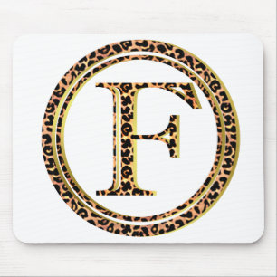 leopard F Mouse Pad