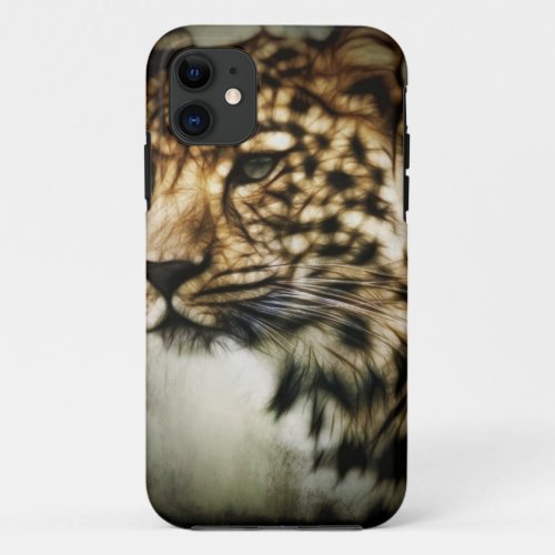 Leopard face iPhone 11 case