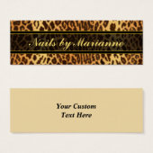 Leopard Faux Animal Print (Front & Back)