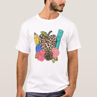 Leopard First Day Of School Funny T-Shirt