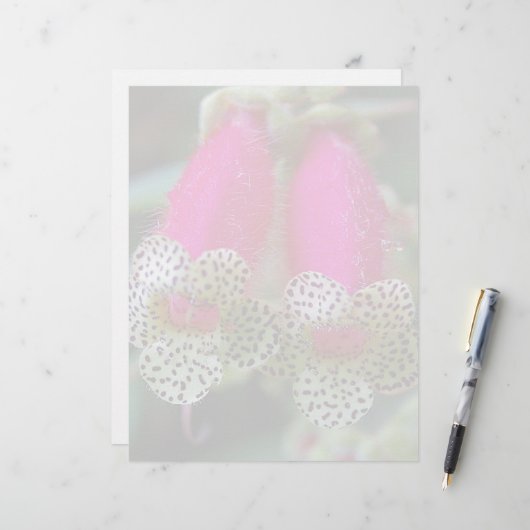 Leopard Flower Design (Front/Back In Situ)