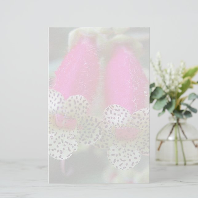 Leopard Flower Design Stationery (Standing Front)
