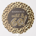 Leopard Foil Balloon Script 60th Birthday Photo<br><div class="desc">Leopard Foil Balloon Script Modern Birthday design. Matching products can be found in Leopard Foil Balloon Adult Birthday collection.

Photo: Image by wayhomestudio on Freepik</div>