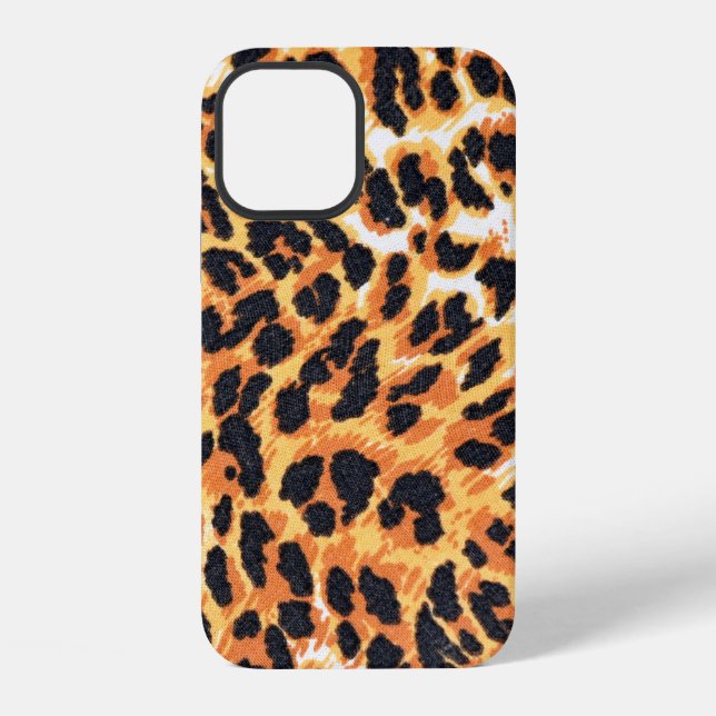 leopard fur as backgroundleopard,pattern,print,ski iphone case (Back)