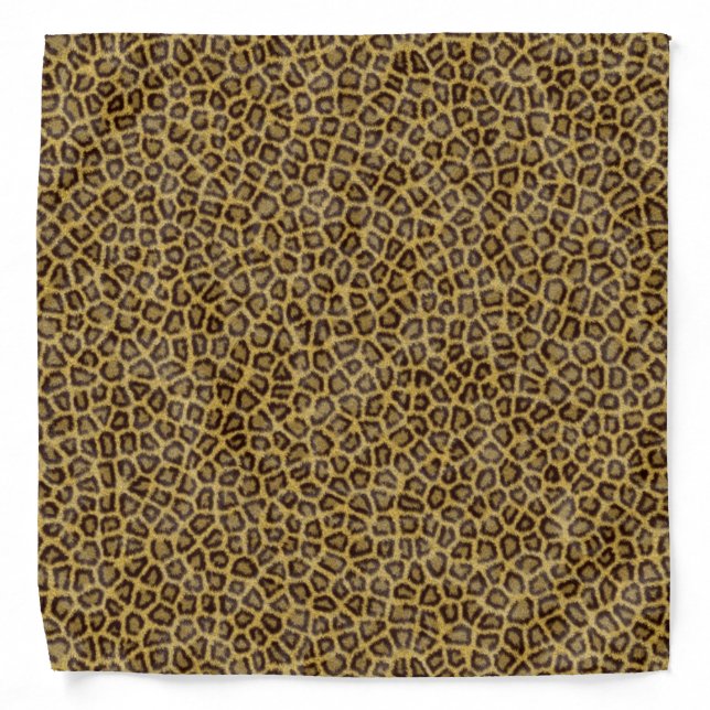 Leopard Fur Bandana (Front)