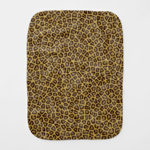 Leopard Fur Burp Cloth