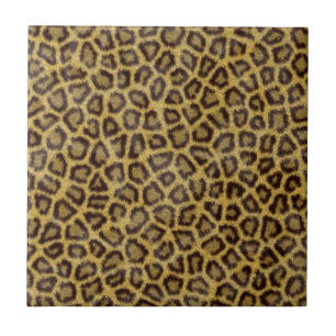 Leopard Fur Ceramic Tile