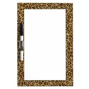 Leopard Fur Dry Erase Board