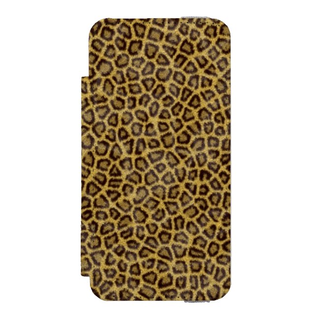 Leopard Fur Incipio iPhone Wallet Case (Folio Front)