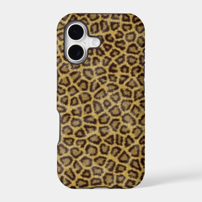 Leopard Fur Iphone Case (Back)