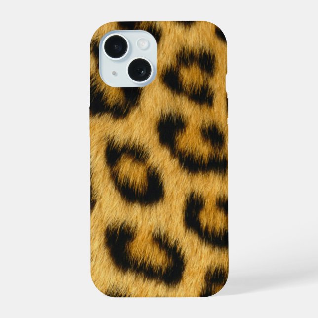 Leopard Fur Iphone Case (Back)