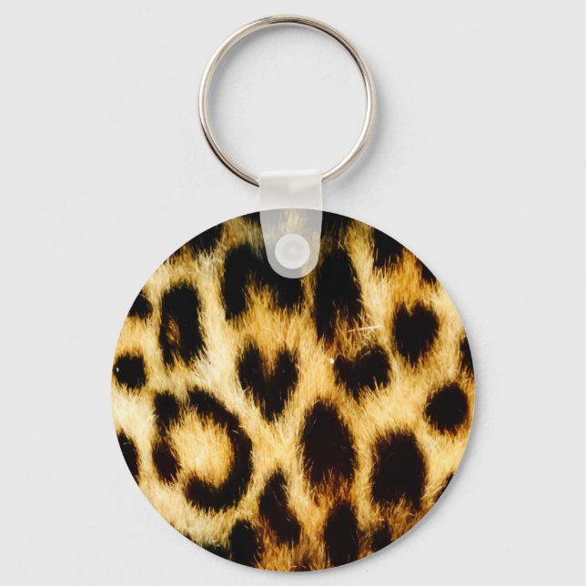 Leopard Fur Keychain (Front)
