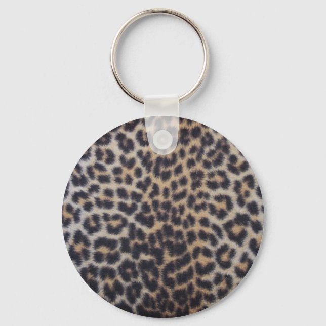 Leopard Fur Keychain (Front)