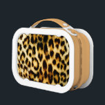 Leopard Fur Lunch Box<br><div class="desc">A close up picture of the fur of a leopard.</div>