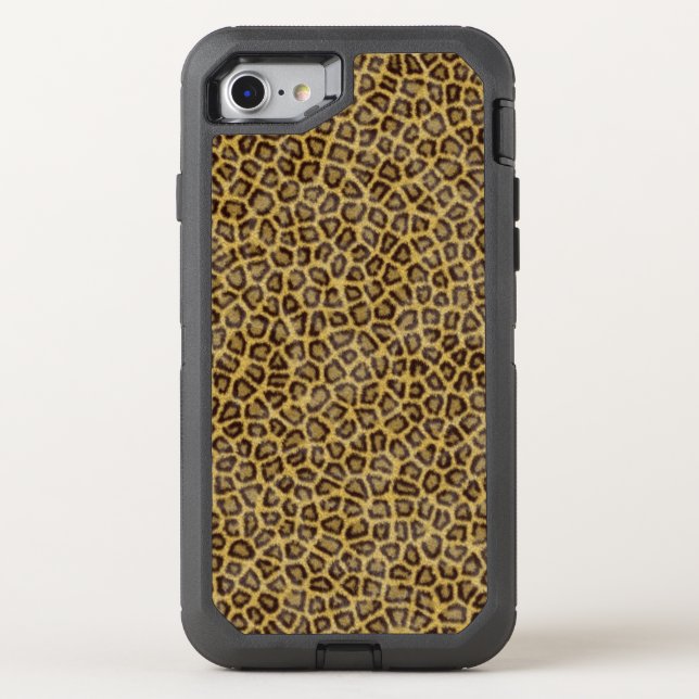 Leopard Fur Otterbox iPhone Case (Back)