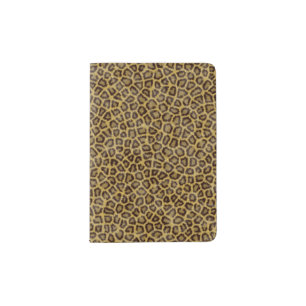 Leopard Fur Passport Holder