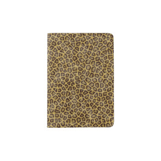 Leopard Fur Passport Holder