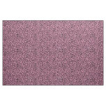 Leopard Fur Pattern Pink Fabric