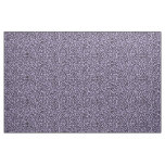Leopard Fur Pattern Purple Fabric