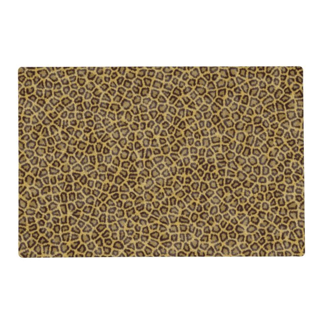 Leopard Fur Placemat (Front)