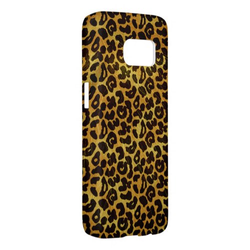 Leopard Fur Print Animal Pattern Samsung Galaxy S7 Case