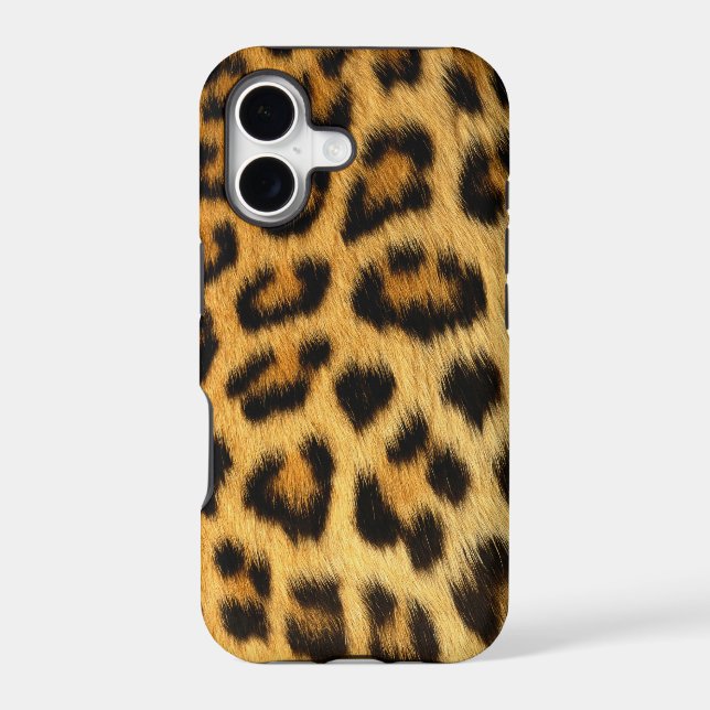Leopard Fur Print Iphone Case (Back)