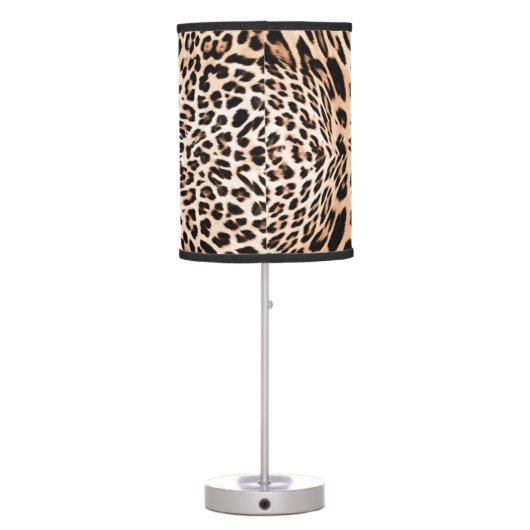 Leopard Fur Print  Table Lamp (Back)