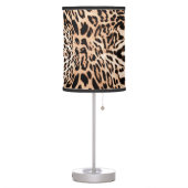 Leopard Fur Print Table Lamp (Left)