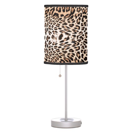 Leopard Fur Print  Table Lamp (Right)